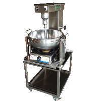 SC-120 Table Cooking Mixer, SUS bowl, w/ wheel stand [A-2]